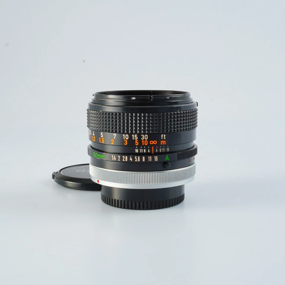 EXCELLENT Canon FD 50mm F/1.4 S.S.C. A mark Prime Lens