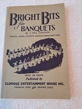 1928 "Bright Bits for Banquets" by J. Hal Conner (RT427)