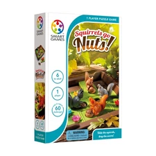 New - SmartGames Squirrels Go Nuts! - Ages 6+ | 1 player