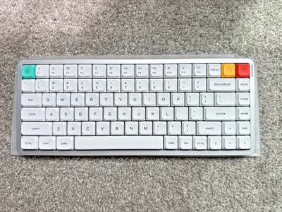 NuPhy Air75 V3 Wireless Mechanical Keyboard   Blush Nano Switches