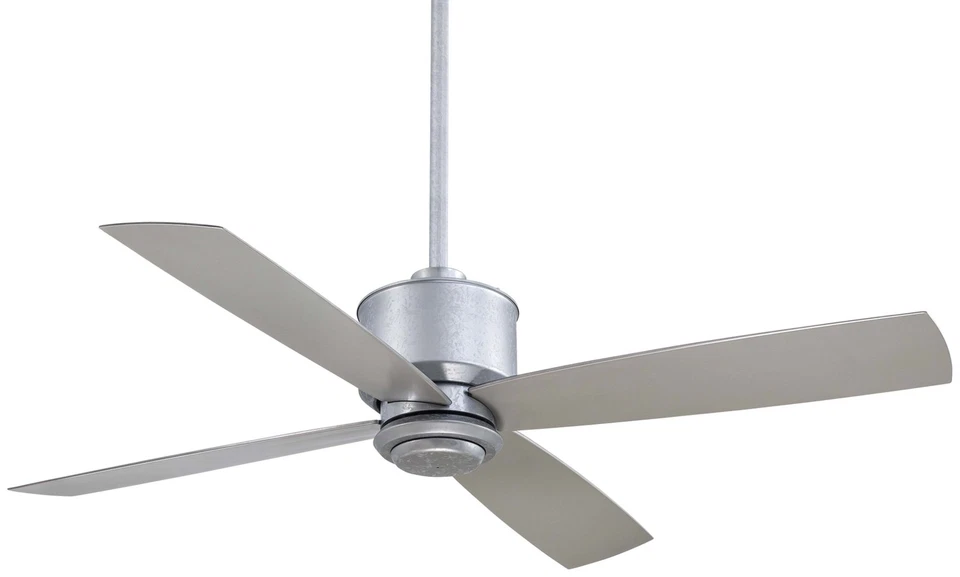 Ventilador de techo interior/exterior MinkaAire Strata 52" 4 aspas - Galvanizado Foto 4 de 4