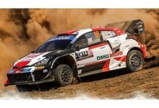 Mini car 1/43 TOYOTA GR Yaris Rally1 TOYOTA GAZOO Racing WRT Winner Rally Safari