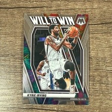 Kyrie Irving #14 Will to Win Insert 2020-21 Panini Mosaic Basketball NM