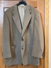 John W Nordstrom Loro Piana Jacket Size 46 Brown 100 Cashmere Coat Blazer Italy