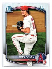 2025 Bowman Draft #BDC-142 Chase Shores Chrome Refractor