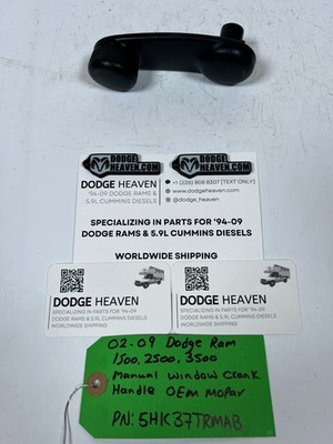 OEM 2002-2009 Dodge Ram 1500-3500 Manual Window Crank Handle