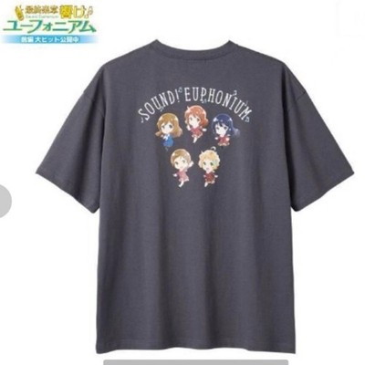 Avail Hibike Euphonium Herren Kurzarm T-Shirt L Anime Musik Tee Baumwolle