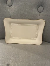 VINTAGE Lenox Trinket Dish Tray - BEAUTIFUL!! 7" x 5"