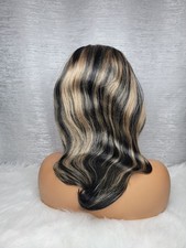 16inch Gorgeous Highlighted, 4x4 Bodywave, 100 Human Hair.