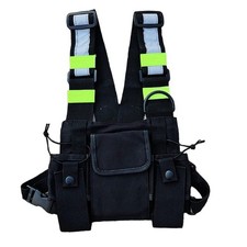 Radio Chest Harness Holder Vest Rig Walkie Talkies Radio Chest Harness with Fro