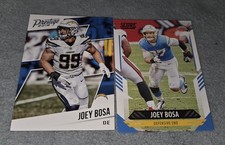Lot Of 2 Joey Bosa San Diego Chargers NFL Football Cards