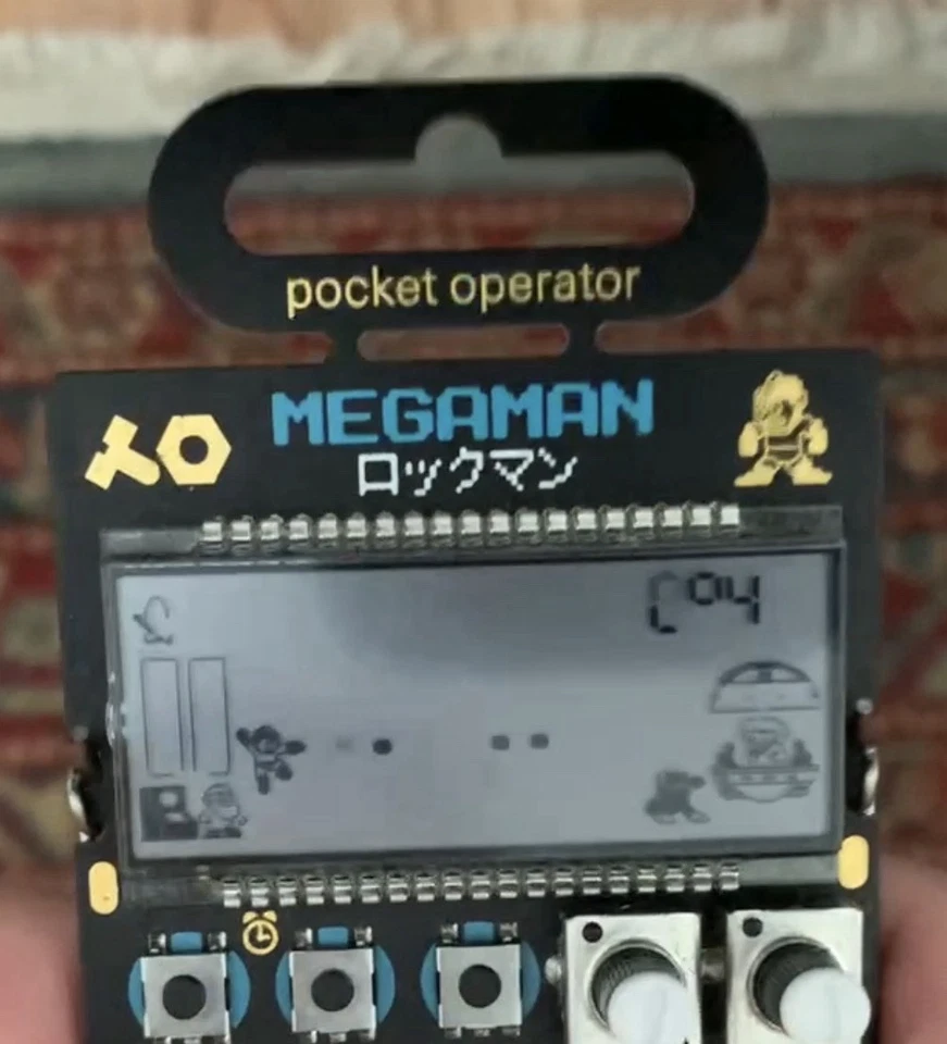 Mega Man Teenage Engineering Pocket Operator Po-128 Sampler Sequencer - Image 3 of 3