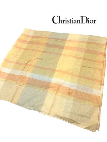 Christian Dior Foulard Beige pour Homme et Femme Accessoire Mode Luxe