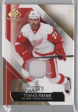 2015-16 SP Game-Used Spectrum Gold Prime Jersey /99 Tomas Tatar #67 1o3