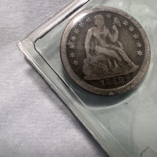 1852-O Liberty Seated Silver Dime VF