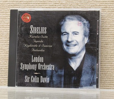  CD Sibelius: Karelia Suite, Tapiola, NIghtride & Sunrise, Finlandia - USA - B2