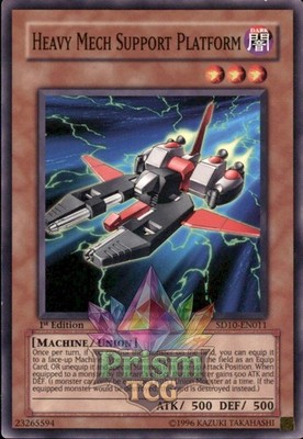1st Ed Heavy Mech Support Platform SD10-EN011 Yugioh