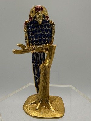 Arribas Brothers Swarovski 4'' tall Parrot