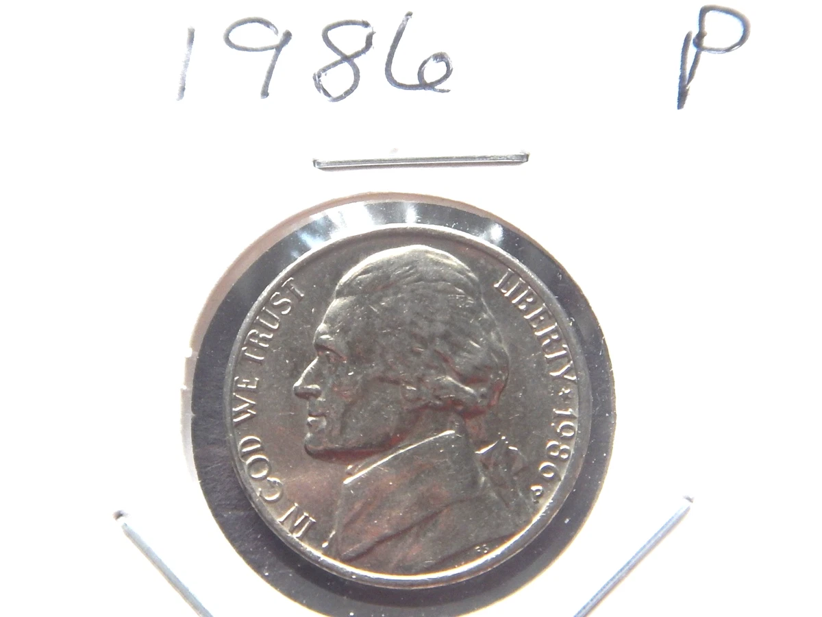 Circulated 1986 US Jefferson Nickels (1938-Now) for sale | eBay