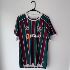 Umbro Fluminense FC Green/Maroon 2023 Home Jersey - (U31FL01656-542) Sz:L