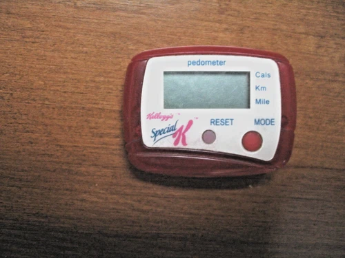 Vintage 2004 Kellogg's Special K Promo Pedometer PD08 w/ Instructions