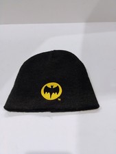 DC Comics Batman Unisex Black / Grey Beanie   One Size Officially Licensed 