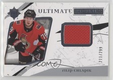 2017-18 Ultimate Collection Rookies Jerseys 211/299 Filip Chlapik #55 0gn4
