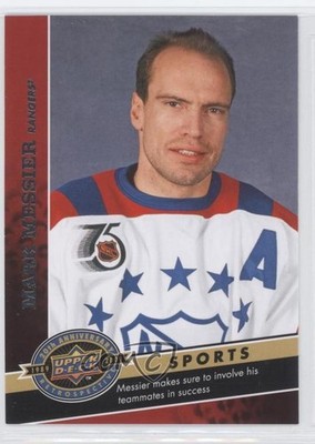 2009 Upper Deck 20th Anniversary Retrospective Sports Mark Messier #449 HOF 0a4