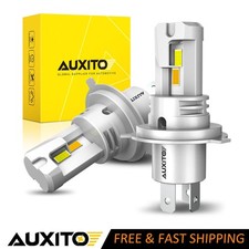 2x H4 9003 Led Fog Light Bulb Yellowwhite 3000k6000k 30000lm High-low Beam M6