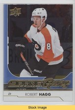 2017-18 Upper Deck Young Guns Silver Foil Robert Hagg #232 READ 3vx
