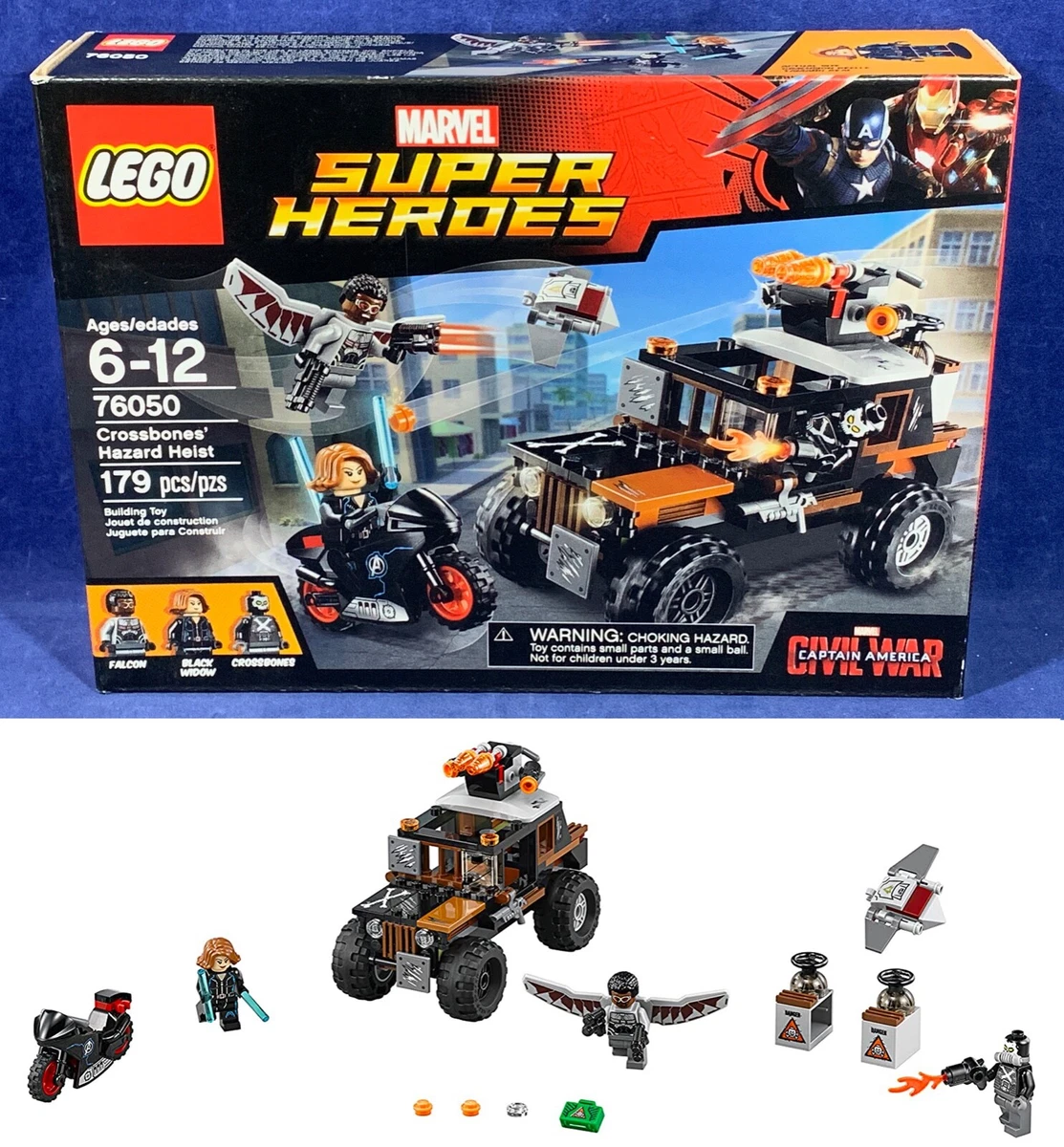 Crossbones hazard heist sale