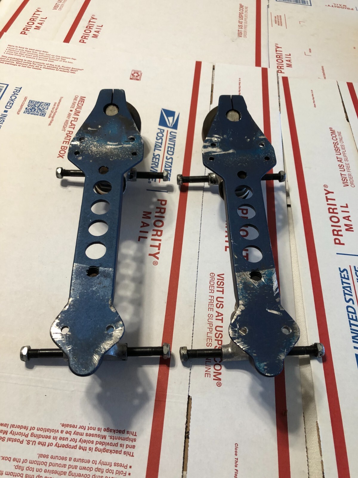 Rannalli Rocket II Speed Roller Skate Quad Plates w/Douglas Snyder Toe