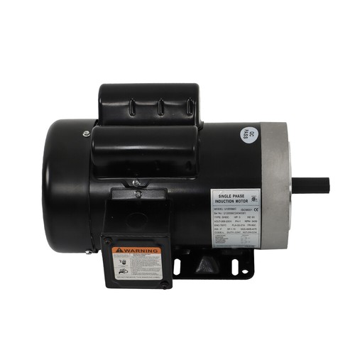 Motor Eléctrico 5HP 3450RPM 5/8" Eje Monofásico 208-230V 56C Marco 60HZ TEFC - Imagen 13 de 15