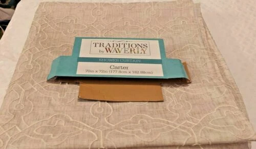 Cortinas de Ducha Waverly abstracto