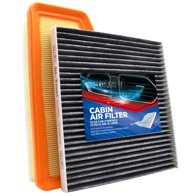 BI-TRUST Engine and Cabin Air Filter Kit for Jeep Cherokee 2019-2023 2.4L 3.2L