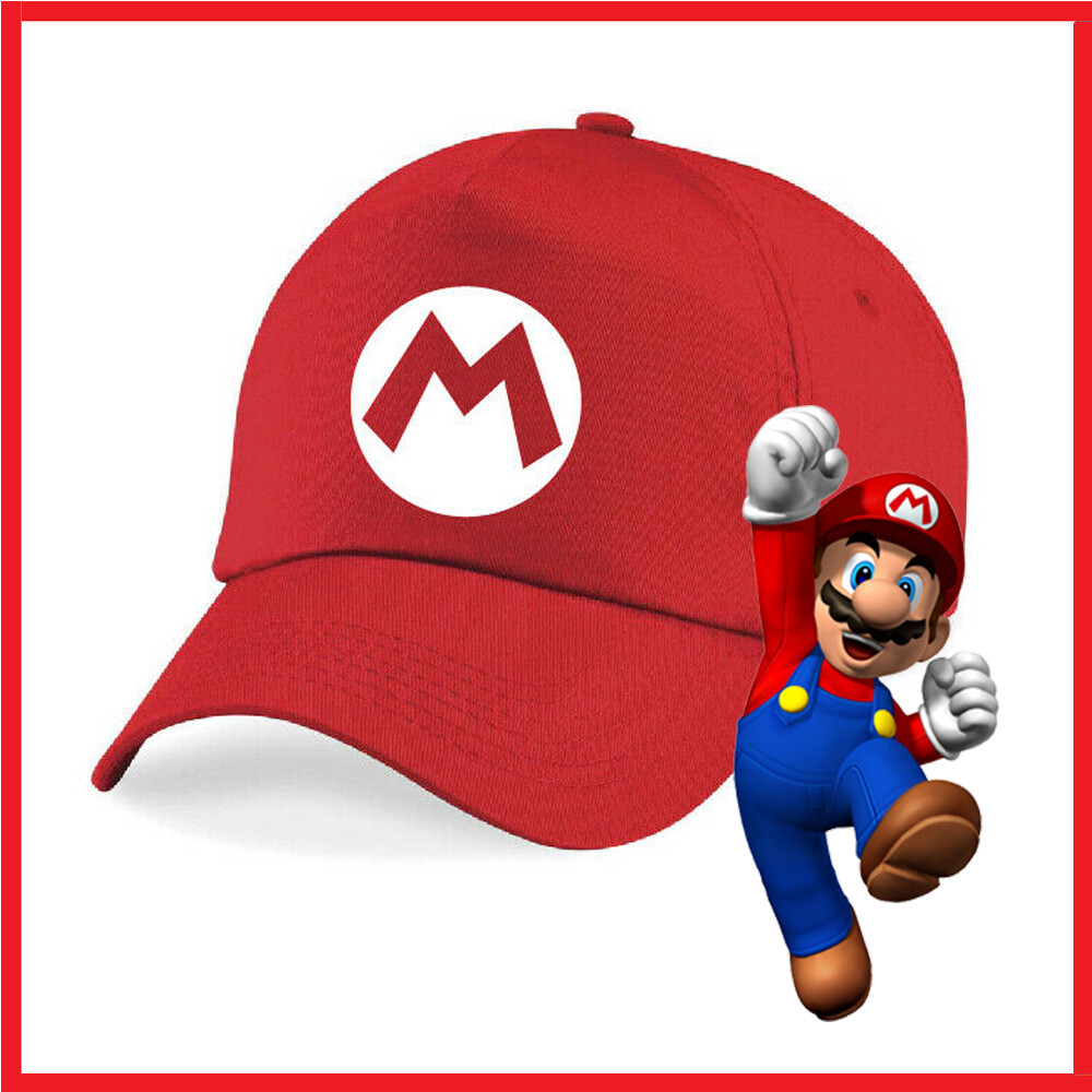 Cappello Cappellino Bambino Super Mario Bros Per Uomo Personalizzato Da  Bimbo