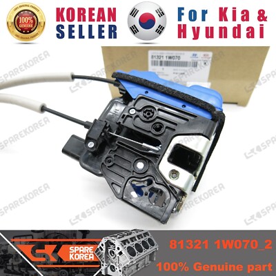 Genuine/OEM 813211W070 LATCH ASSY-FRONT DOOR,RH for Kia New Pride