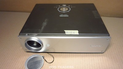 TOSHIBA	TDP-T90A Beamer Projector DLP XGA 2200 LUMENS EXCL Remote 1226 HOURS