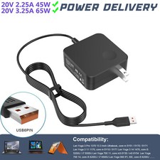 65W AC Adapter Charger for Lenovo Yoga 3 Yoga 3 Pro-1370 Yoga 3-1170 Yoga 3-1470