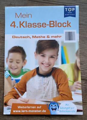 Mein 4. Klasse-Block - Deutsch, Mathe & mehr | Kinderbuch | Zustand sehr gut