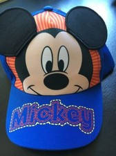 DISNEY MICKEY MOUSE EARS BASEBALL CAP ADJUSTABLE MICKEY MOUSE CLUBHOUSE ITEM NEW