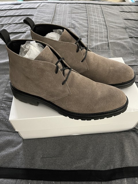calvin klein men's ultan suede chukka boots