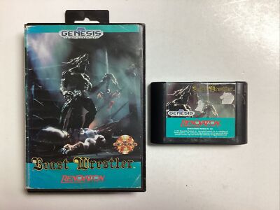 Beast Wrestler- Sega Genesis Game and Case no Manual TESTED