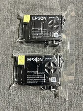 Lot of 2 Epson T288120-D2 DURABrite Ultra Black Dual Ink Packs Standard Capacity