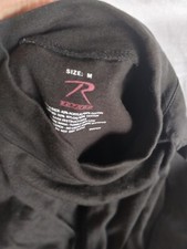 Rothco Tactical Black combat Shirt Size M