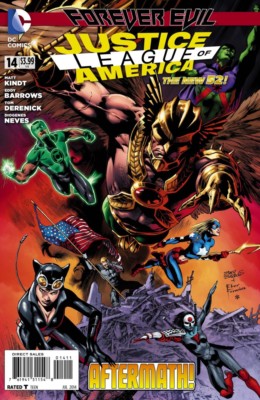JUSTICE LEAGUE OF AMERICA (2013) #14 - Forever Evil - New 52 - Back Issue