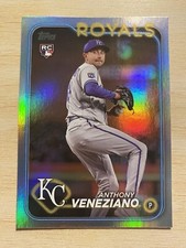 2024 Topps Baseball Rainbow Foil #425 Anthony Veneziano RC