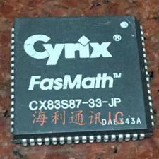 1PCS Math Coprocessor IC CYRIX PLCC-68 CX83S87-33-JP CX-83S87-33-JP CX83S87-33