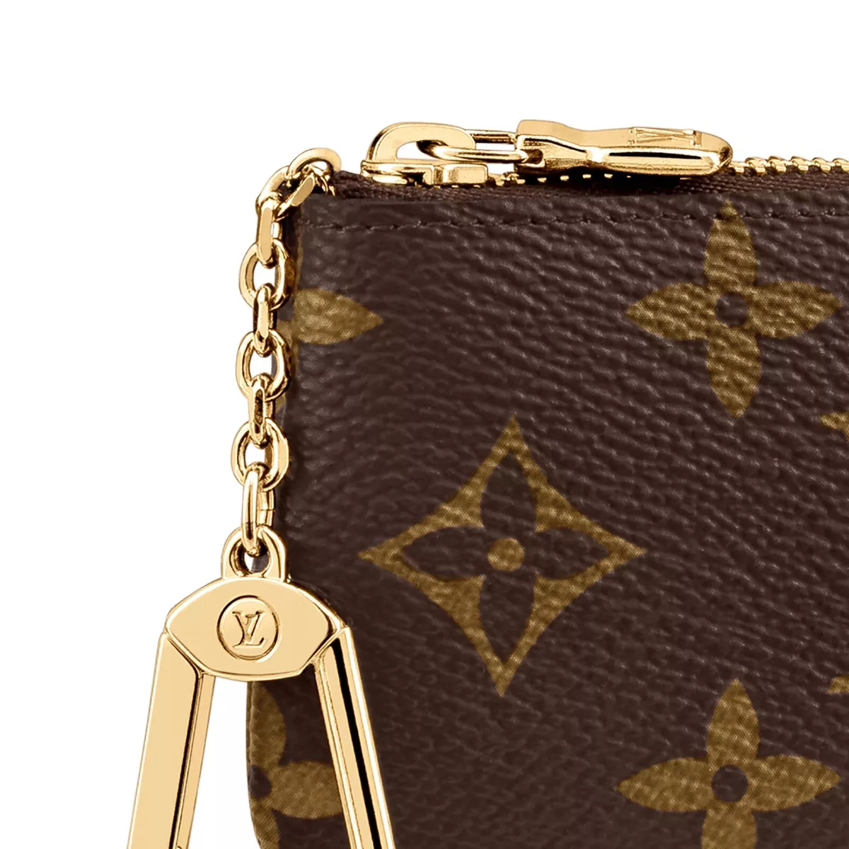 Louis Vuitton Monogram Key Cles Coin Pouch