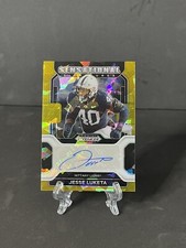 2022 PANINI PRIZM DRAFT PICKS RC PRIZM AUTO GOLD CRACKED ICE JESSE LUKETA
